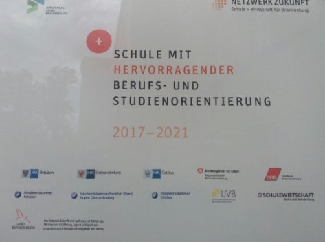 2017-07-16 ,,Schule mit herrvorragender Berufs- und Studienorientierung"